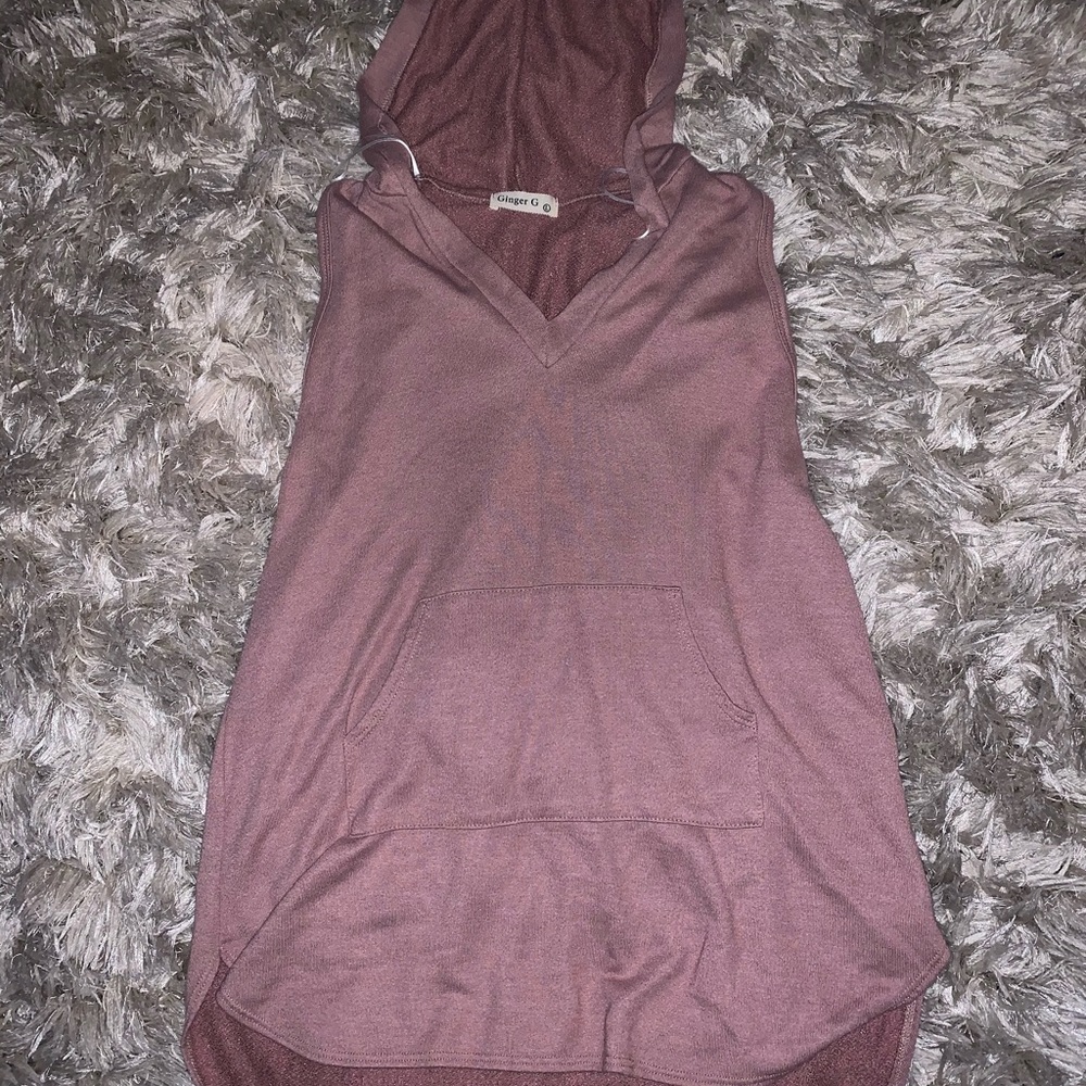Tank with hoodie from boutique